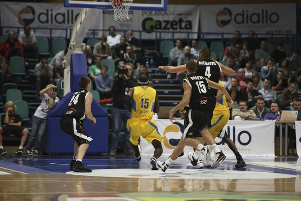 Jogo de basquete — Fotografia de Stock