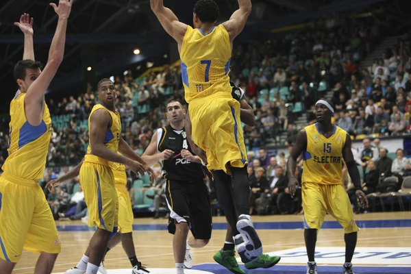 Basketballspiel — Stockfoto