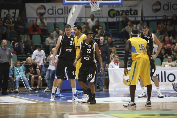 Partido de baloncesto — Foto de Stock