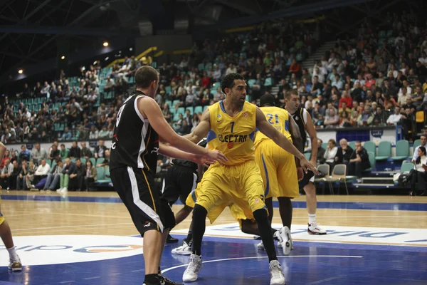 Jogo de basquete — Fotografia de Stock