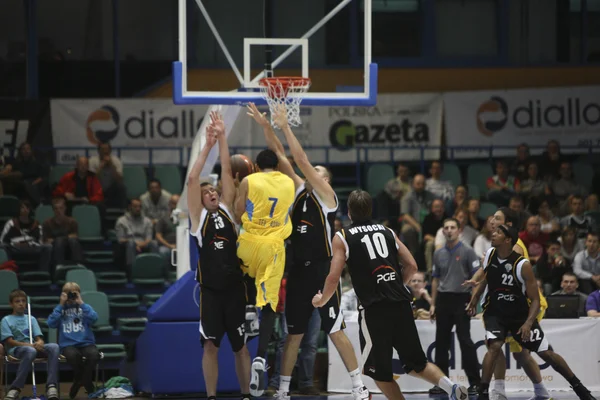 Partita di basket — Foto Stock