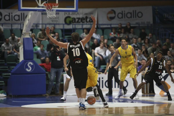 Jogo de basquete — Fotografia de Stock