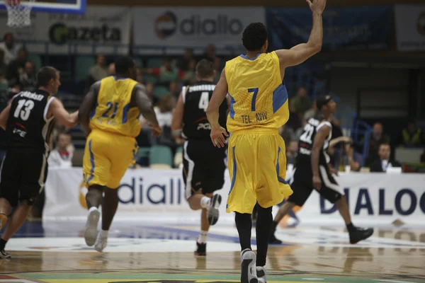 Partita di basket Foto Stock