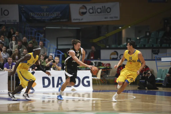 Jogo de basquete — Fotografia de Stock