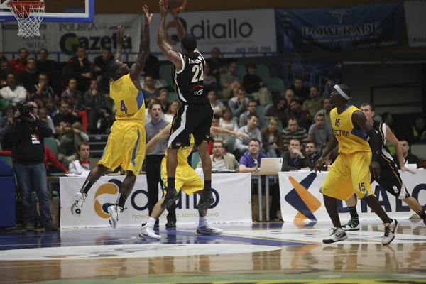 Basketball match — Stock Photo, Image