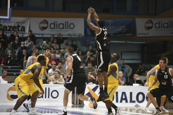 Partita di basket — Foto Stock