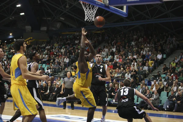 Jogo de basquete — Fotografia de Stock