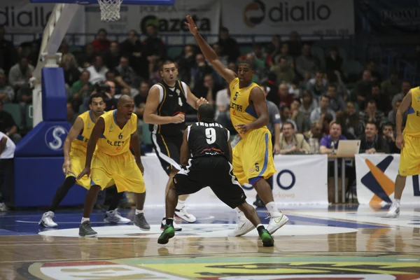 Jogo de basquete — Fotografia de Stock