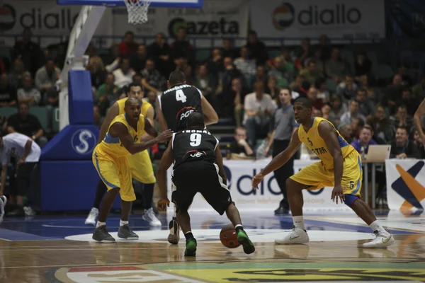 Jogo de basquete — Fotografia de Stock