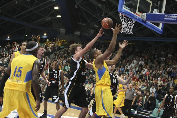 Basketbalový zápas — Stock fotografie