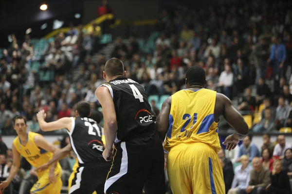 Jogo de basquete — Fotografia de Stock