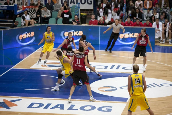 Partita di basket — Foto Stock