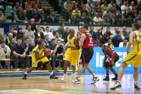 Basketbalový zápas — Stock fotografie