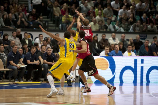 Partido de baloncesto — Foto de Stock