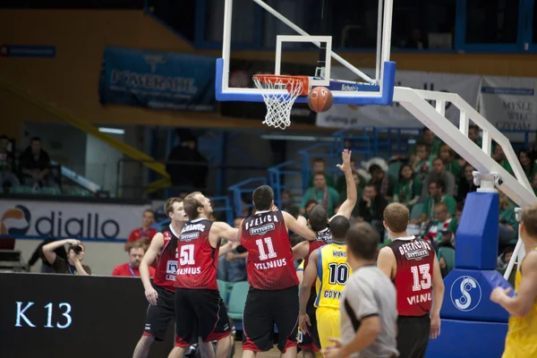 Partido de baloncesto — Foto de Stock