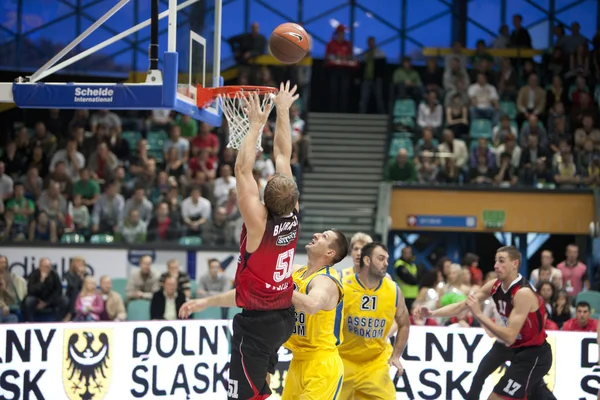 Partido de baloncesto — Foto de Stock