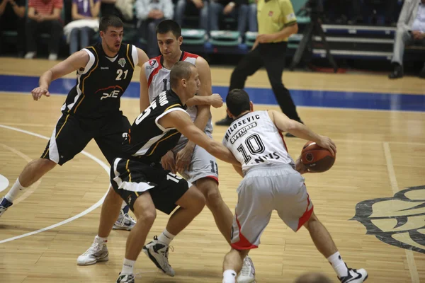 Jogo de basquete — Fotografia de Stock