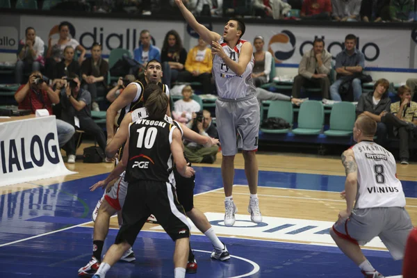 Partido de baloncesto — Foto de Stock