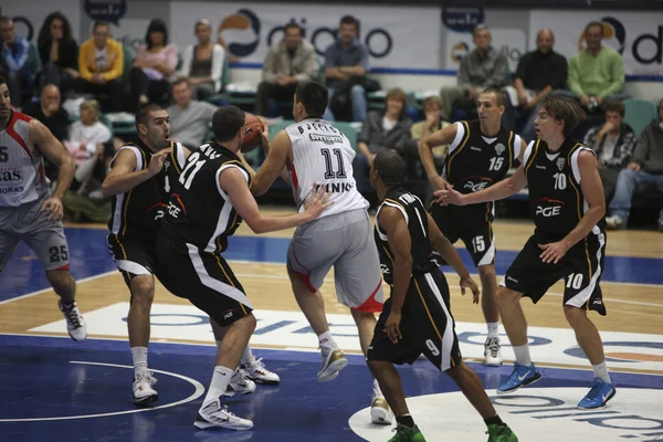 Basket match — Stockfoto