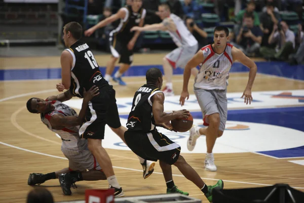 Basketbalový zápas — Stock fotografie