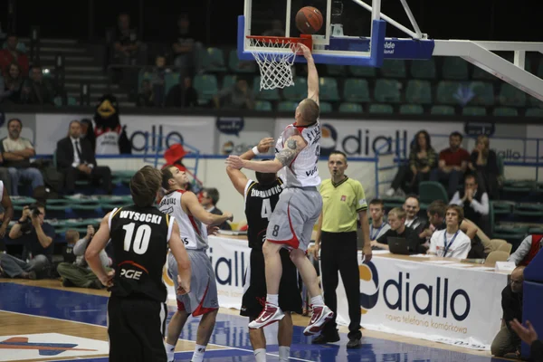 Jogo de basquete — Fotografia de Stock