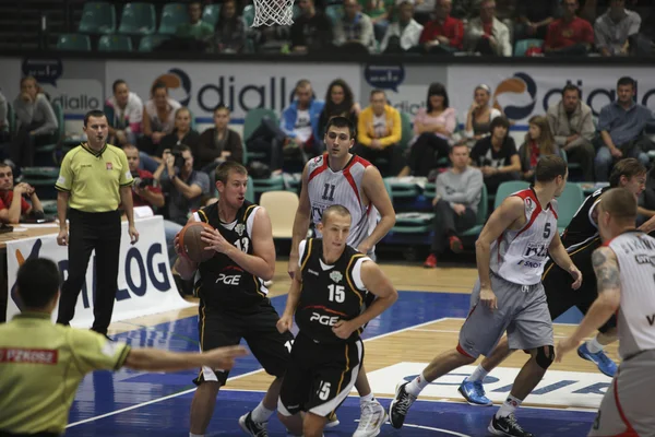 Jogo de basquete — Fotografia de Stock