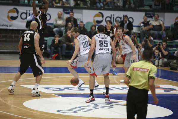 Partido de baloncesto — Foto de Stock