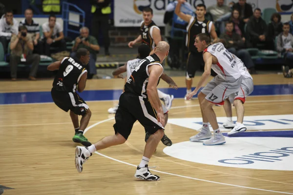 Jogo de basquete — Fotografia de Stock