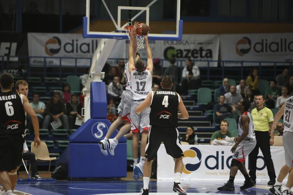 Jogo de basquete — Fotografia de Stock