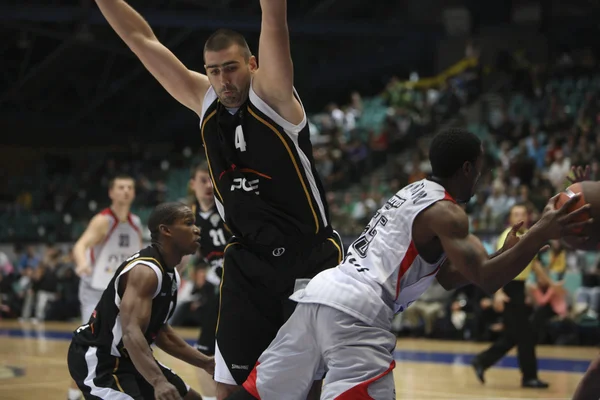 Jogo de basquete — Fotografia de Stock