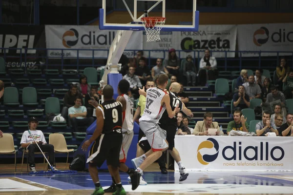 Jogo de basquete — Fotografia de Stock