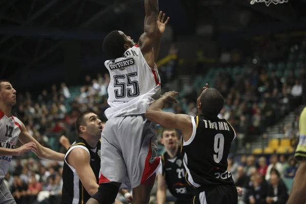 Jogo de basquete — Fotografia de Stock