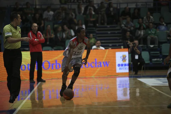 Partido de baloncesto — Foto de Stock