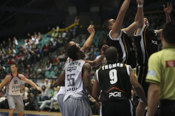 Jogo de basquete — Fotografia de Stock