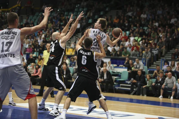 Partido de baloncesto — Foto de Stock