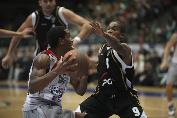 Partido de baloncesto — Foto de Stock