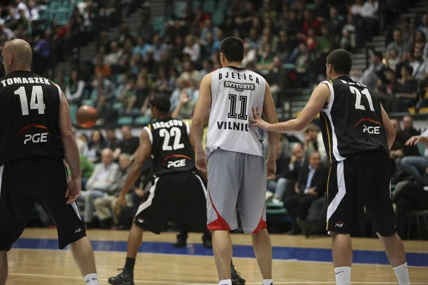 Jogo de basquete — Fotografia de Stock