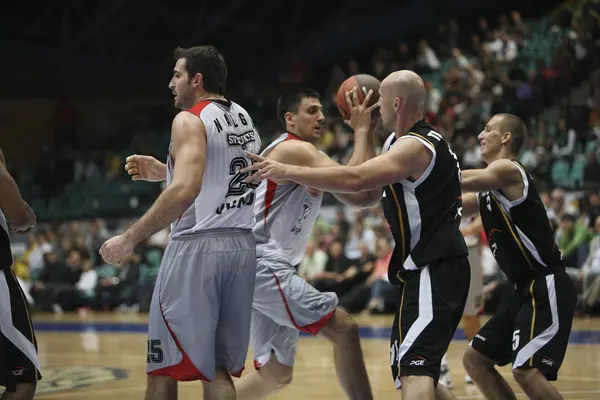 Jogo de basquete — Fotografia de Stock