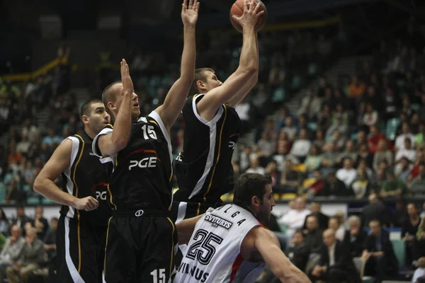 Jogo de basquete — Fotografia de Stock