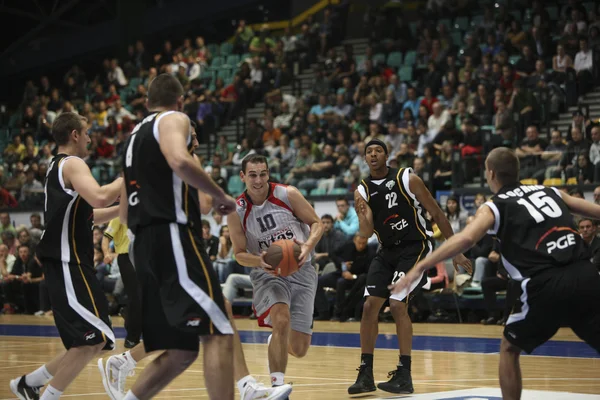 Jogo de basquete — Fotografia de Stock