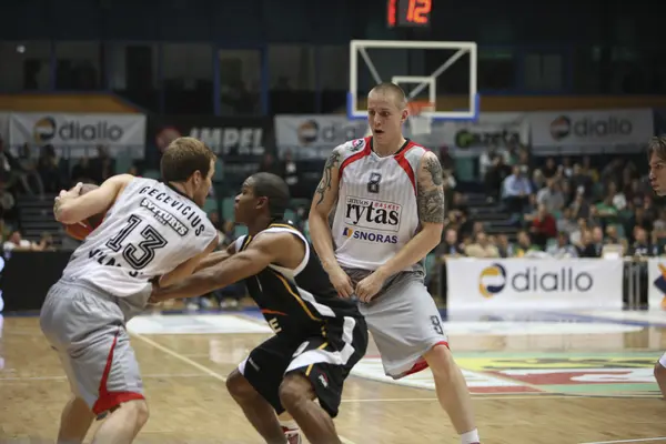 Jogo de basquete — Fotografia de Stock