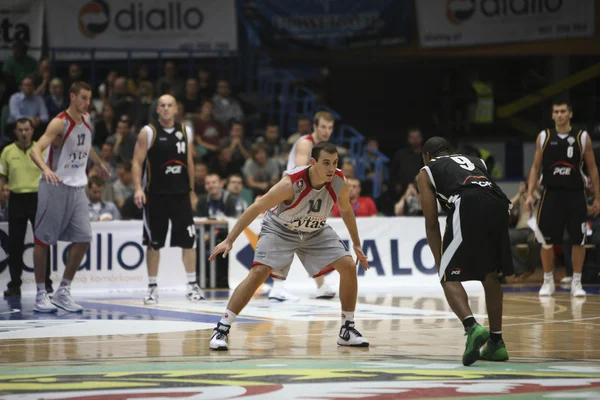 Partido de baloncesto — Foto de Stock