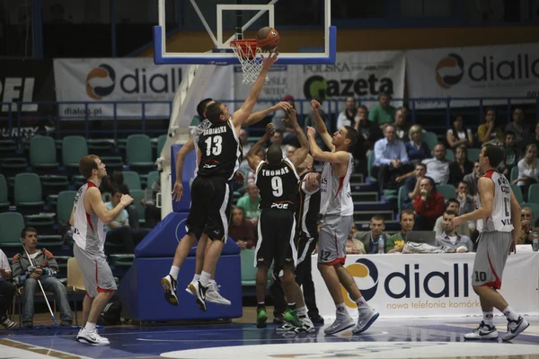 Jogo de basquete — Fotografia de Stock