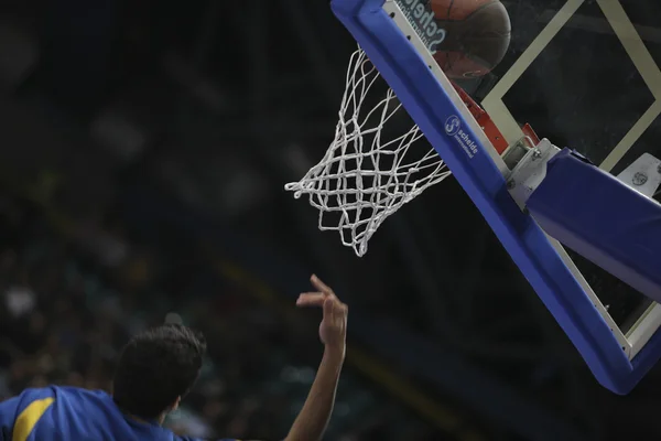 Basketbal wedstrijd — Stockfoto