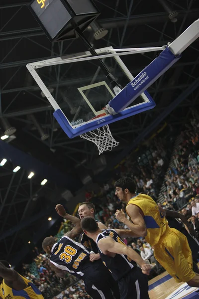 Basketbal wedstrijd — Stockfoto