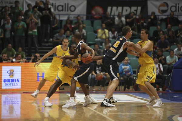 Jogo de basquete — Fotografia de Stock