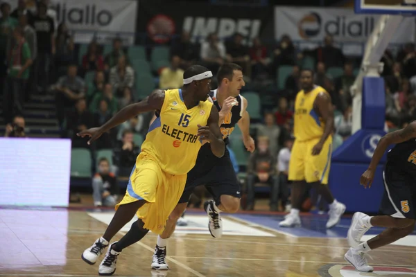 Jogo de basquete — Fotografia de Stock