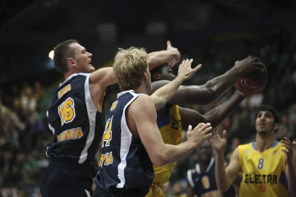 Jogo de basquete — Fotografia de Stock