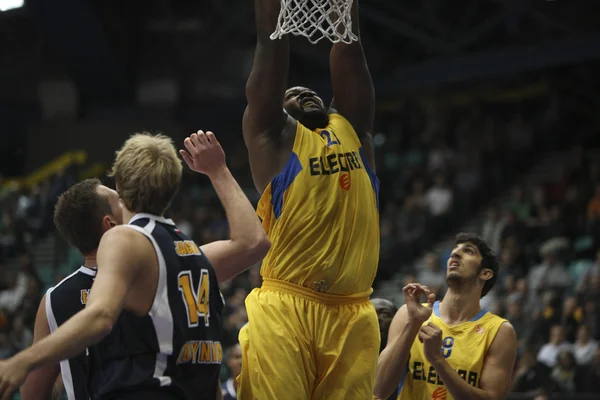 Jogo de basquete — Fotografia de Stock