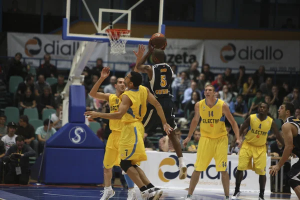 Jogo de basquete — Fotografia de Stock